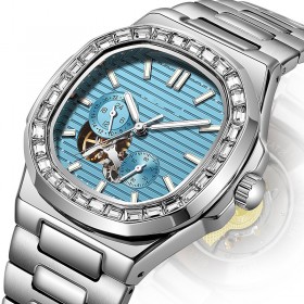 Men's Fully Automatic Mechanical Watch Business Luxury Parcel Nautilus Anti -luminous Watch